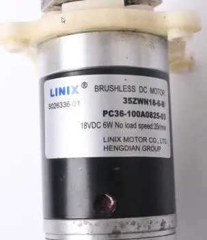 Husqvarna Radmotor / Antriebsmotor mit Getriebe (LINIX, weißer Flansch) für Automower® 220AC / Solar Hybrid / 210C